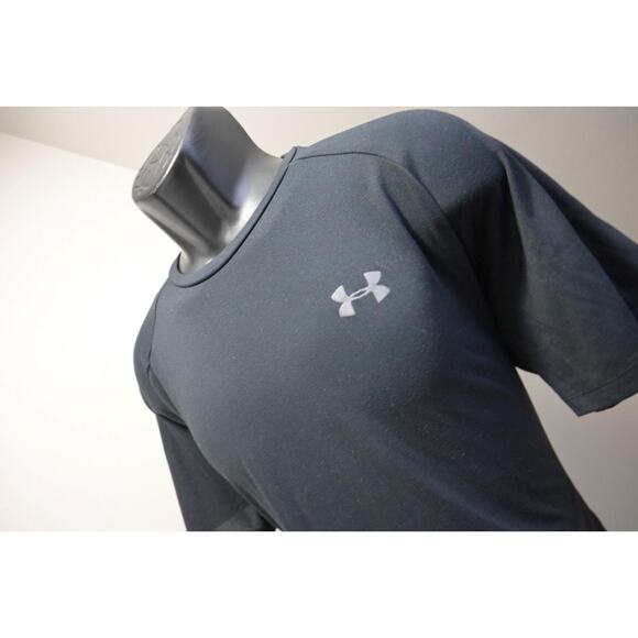 Under Armour Gym Shirt The Tech Tee Performance Black Athletic Mens Size Large - Picture 1 of 7